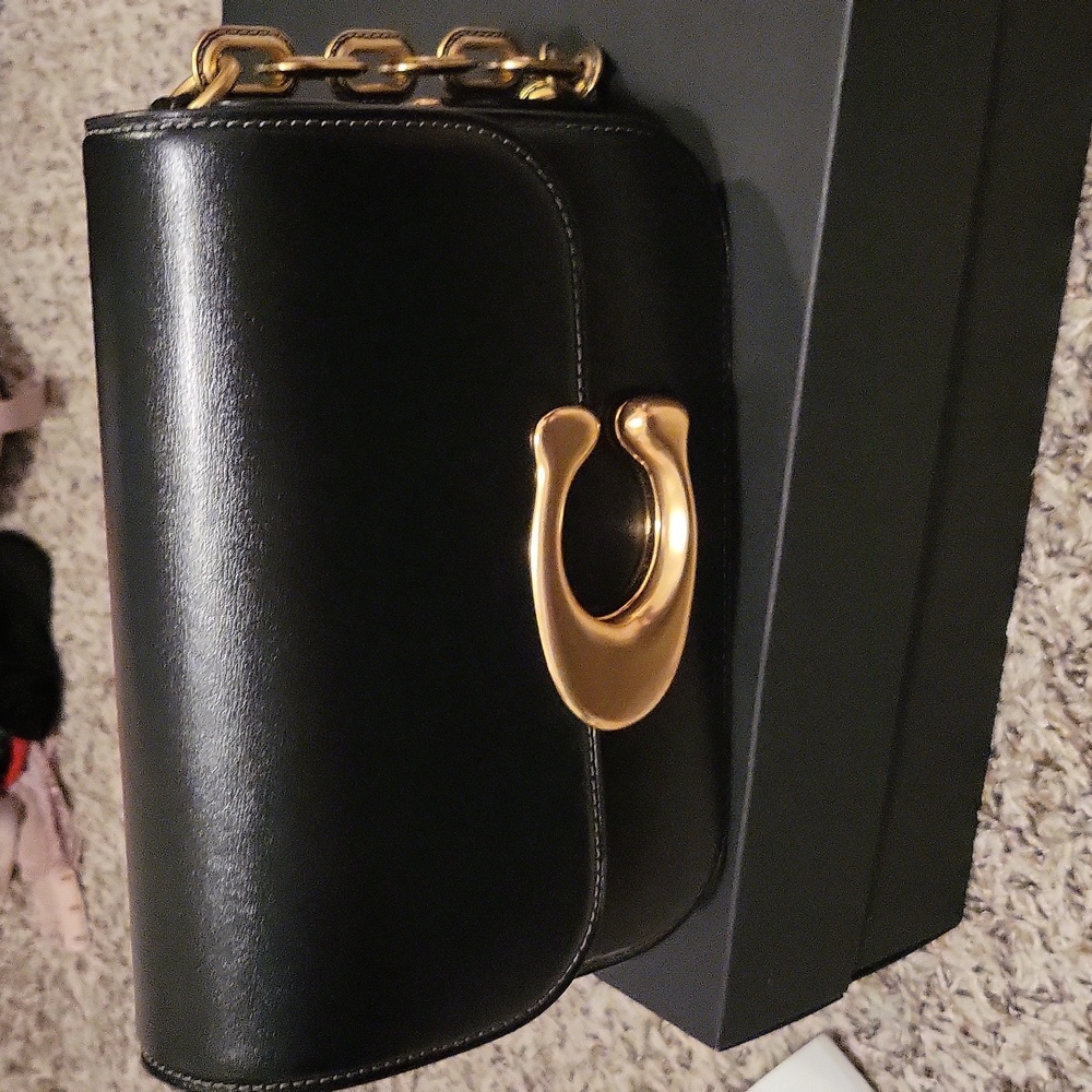 Coach idol bag brass